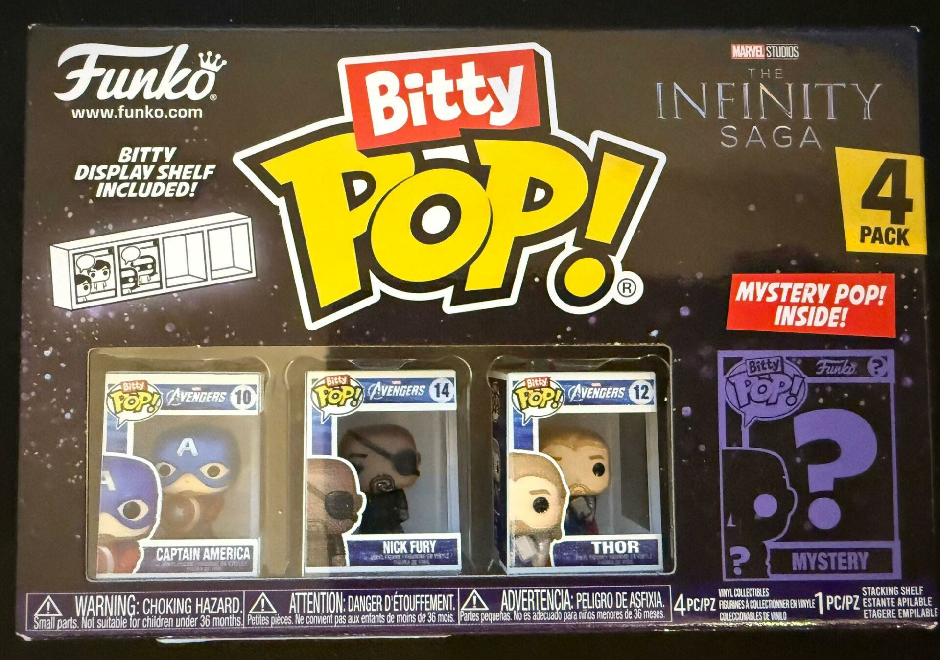 Funko Bitty Pop! Marvel The infinity Saga 4 Pack