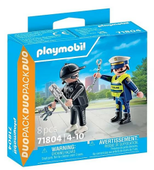 Playmobil 71804 DuoPack Polis ve Hırsız