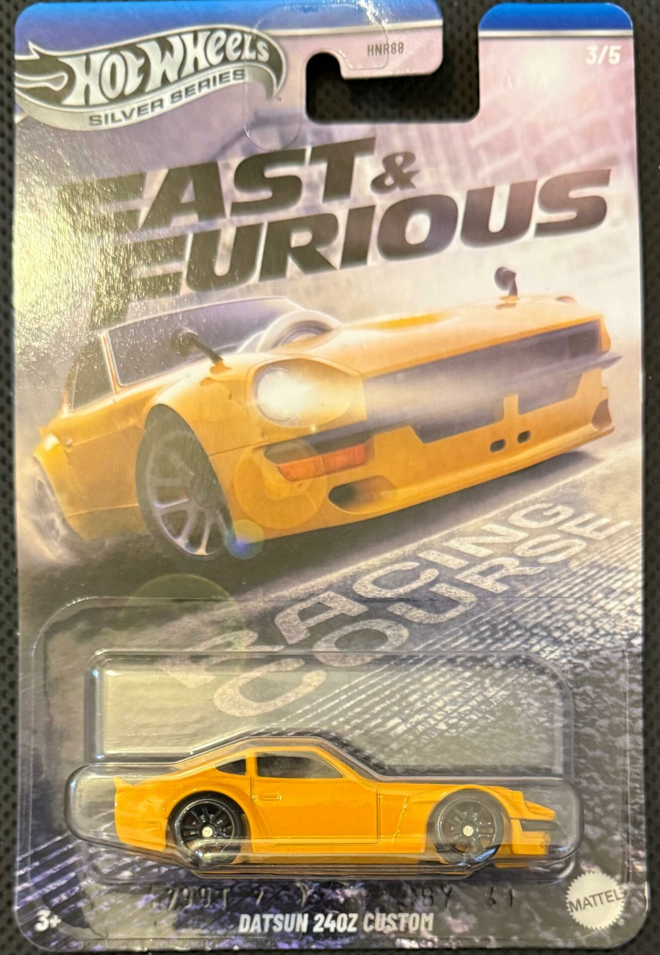 Hot Wheels Silver Series Fast & Furious Datsun 240Z Custom JBY41