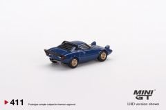Mini GT Lancia Stratos HF Stradale Bleu Vincennes 411