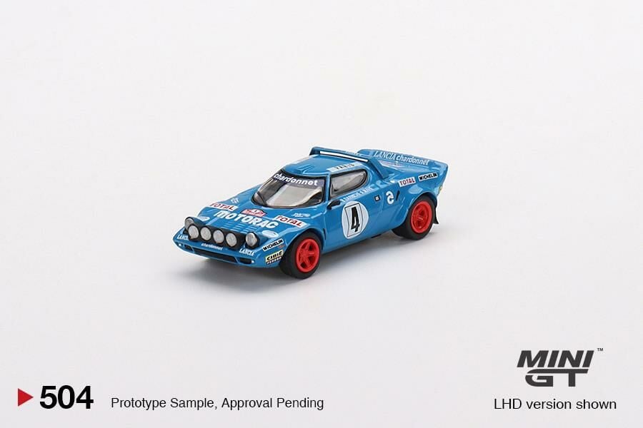 Mini GT Lancia Stratos HF 1979 Rally MonteCarlo Winner #4 504