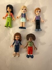 Orjinal Lego Friends Minifigür 5'li Set