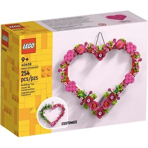 LEGO Exclusive 40638 Dekoratif Kalp Sevgililer Günü