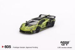 Mini GT Lamborghini LB-Silhouette WORKS Aventador GT EVO Lime 605