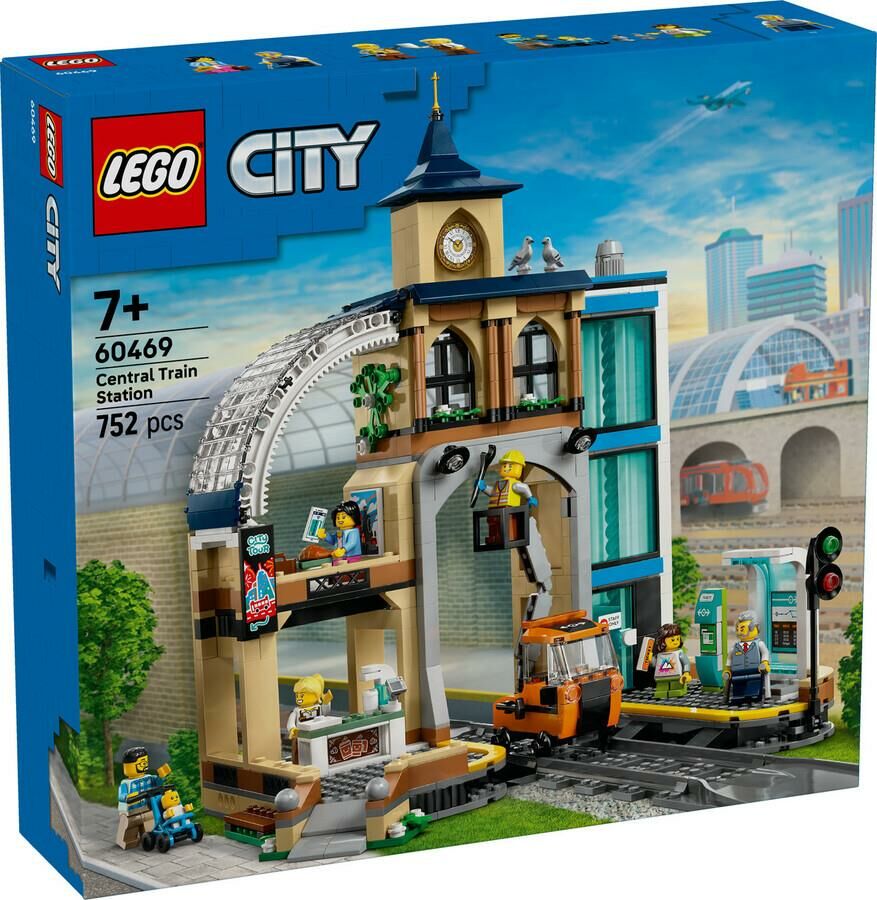 Lego City 60469 Merkez Tren İstasyonu