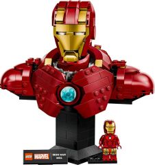 Lego Marvel Iron Man Mk4 Büstü 76327