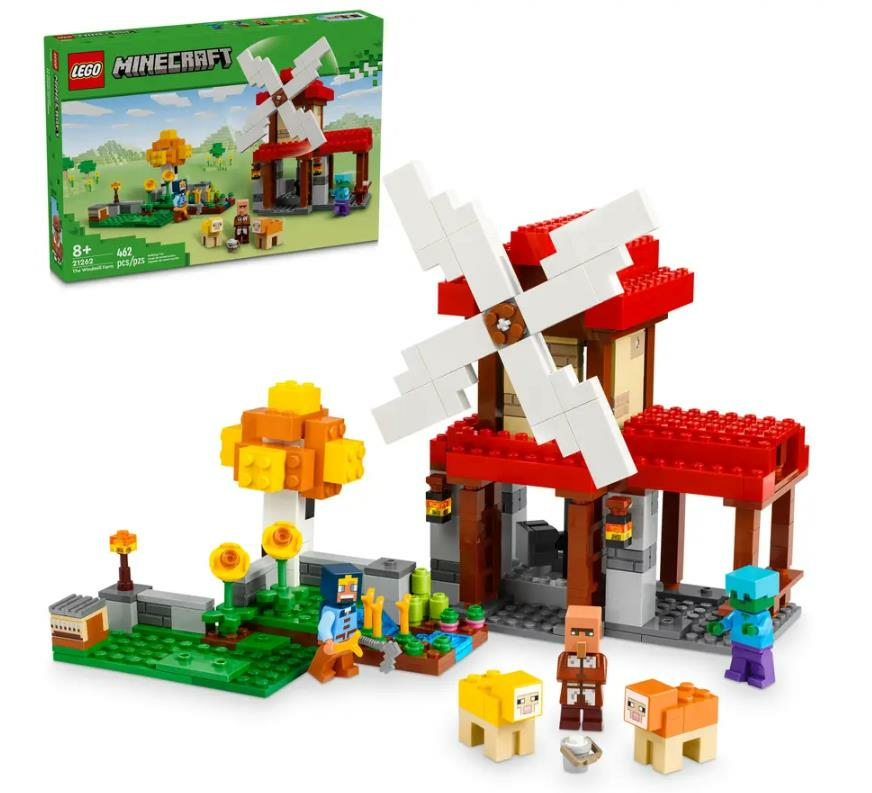 Lego Minecraft Rüzgar Değirmeni Çiftliği 21262