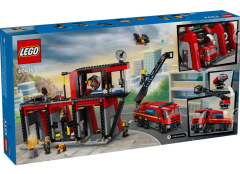Lego City İtfaiye Kamyonlu İtfaiye Merkezi 60414