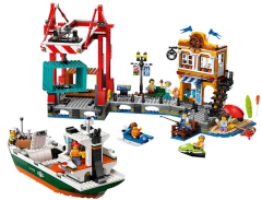 Lego City Yük Gemili Liman 60422