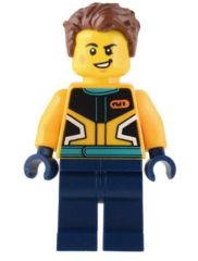 Lego Minifigür - Custom Car Garage Driver Male cty1536