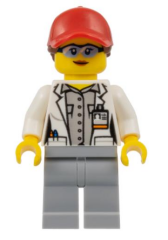 Lego Minifigür - Scientist Female cty1069