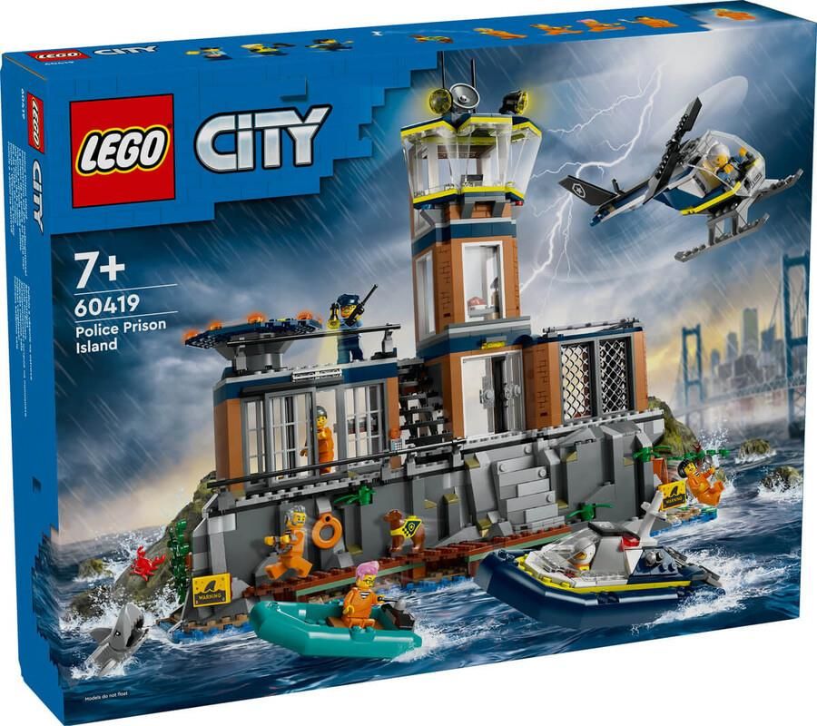 Lego City Polis Hapishane Adası 60419