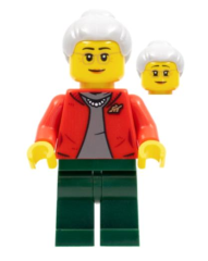 Lego Minifigür Grandmother hol273