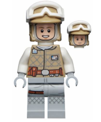Lego Minifigür Luke Skywalker (Hoth, Balaclava Head) sw1143