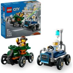 Lego City Uçak, Hastane Yatağına Karşı Yarış Arabası Paketi 60459