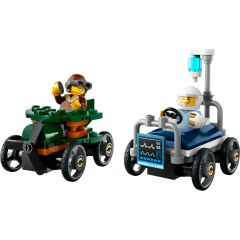 Lego City Uçak, Hastane Yatağına Karşı Yarış Arabası Paketi 60459