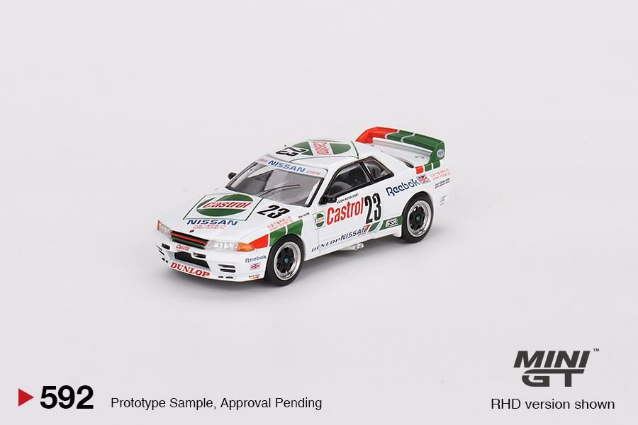 Mini GT Nissan Skyline GT-R (R32) Gr. A #23 1990 Macau Guia Race Winner 1:64 592