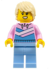 Lego Minifigür Tuk Tuk Driver - Female cty1642