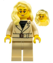 Lego Minifigür Tourist - Female cty1654