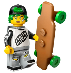 Lego Minifigür 71048 Seri 27 - 07 Longboarder