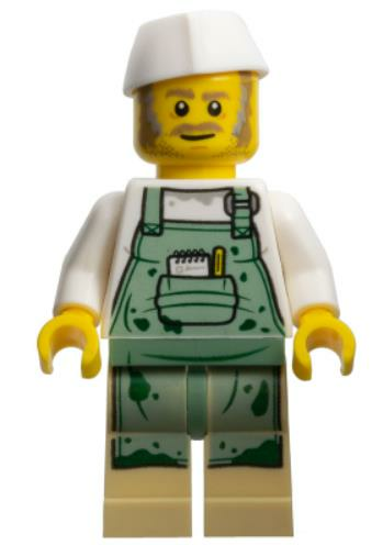 Lego Minifigür Hidden Side Chef Enzo hs027