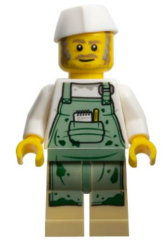 Lego Minifigür Hidden Side Chef Enzo hs027