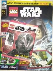 Lego Star Wars Dergi- Tie Pilot Minifigure - İtalyanca