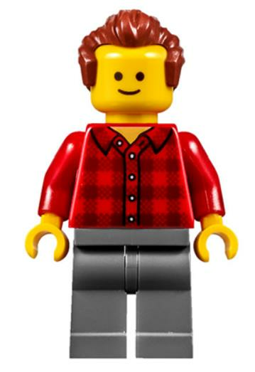 Lego Minifigür Music Store Assistant Male twn274