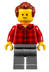 Lego Minifigür Music Store Assistant Male twn274
