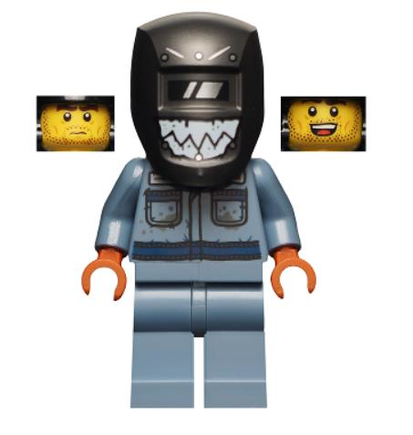 Lego Minifigür Hidden Side Scott Francis hs0848