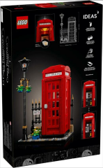 Lego ideas 21347 Red London Telephone Box