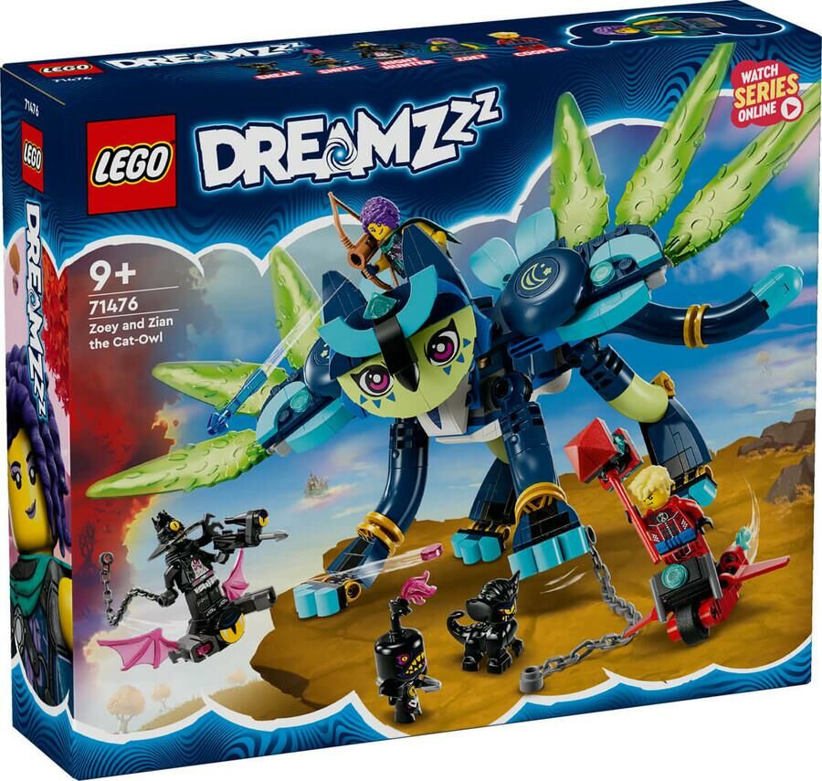 Lego DREAMZzz Zoey ve Kedi-Baykuş Zian 71476