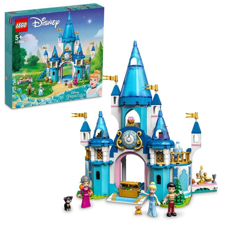 Lego Disney Princess™ Sindirella ve Yakışıklı Prens’in Şatosu 43206