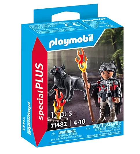 Playmobil 71482 History Warrior with wolf
