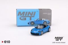 Mini GT Porsche 911 Targa 4S Shark Blue - 610