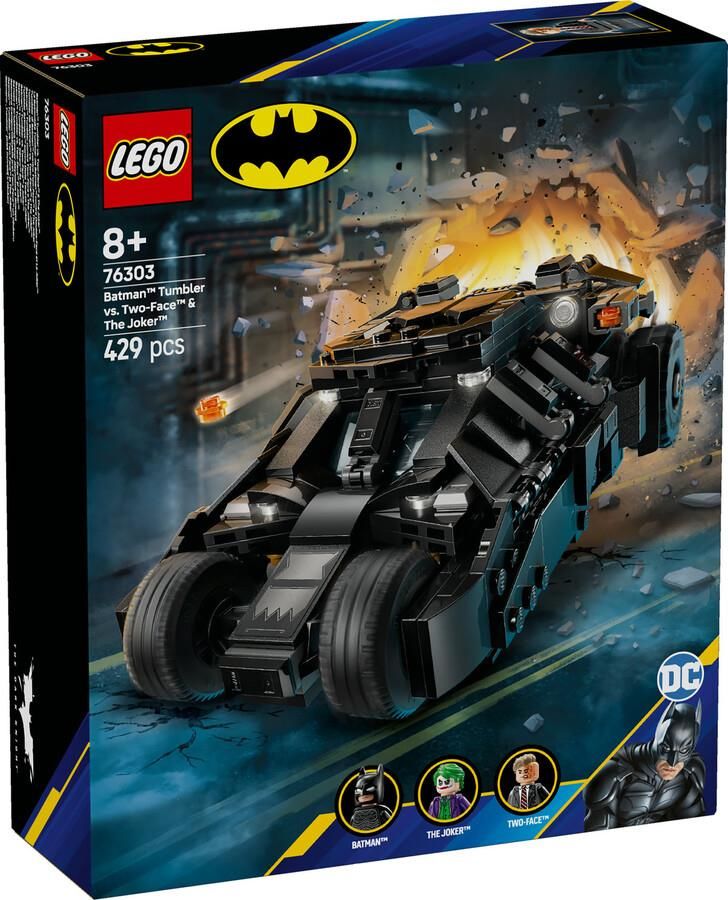 Lego Batman 76303 DC Batman™ Tumbler, Two-Face™ ve Joker™’e Karşı
