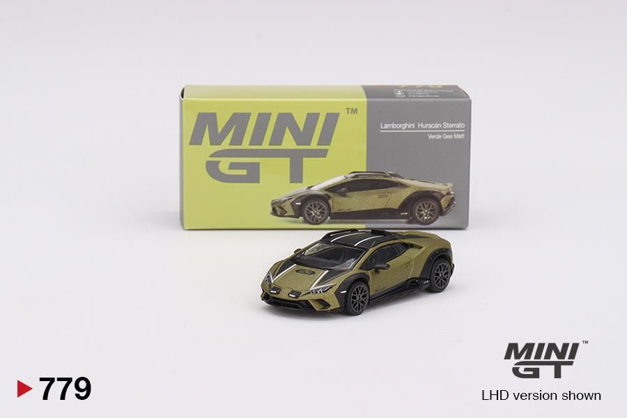 Mini Gt Lamborghini Huracán Sterrato Verde Gea Matt 779