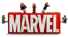 Lego Marvel Logosu ve Minifigürleri 76313
