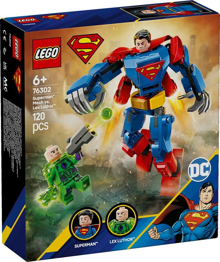 Lego Dc Superman™ Robotu, Lex Luthor™’a Karşı 76302