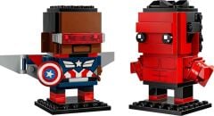 Lego Brickheadz Marvel Kaptan Amerika ve Red Hulk Figürleri 40668