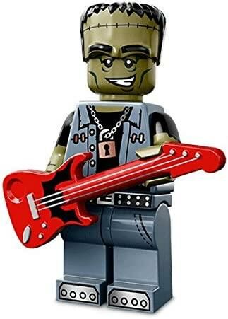 Lego Minifigür 71010 - Seri 14 Monsters - 12 Monster Rocker