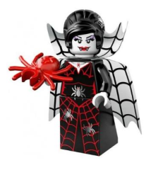 Lego Minifigür 71010 - Seri 14 Monsters - 16 Spider Lady