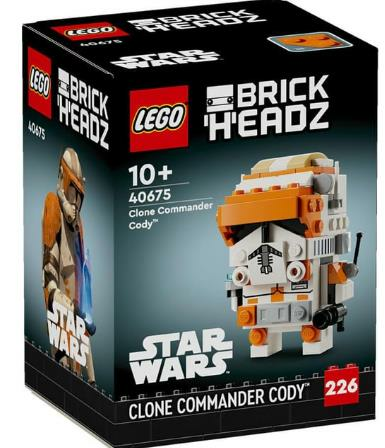 Lego Brickheadz 40675 Star Wars Clone Commander Cody