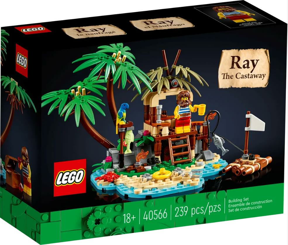 Lego ideas Ray the Castaway 40566