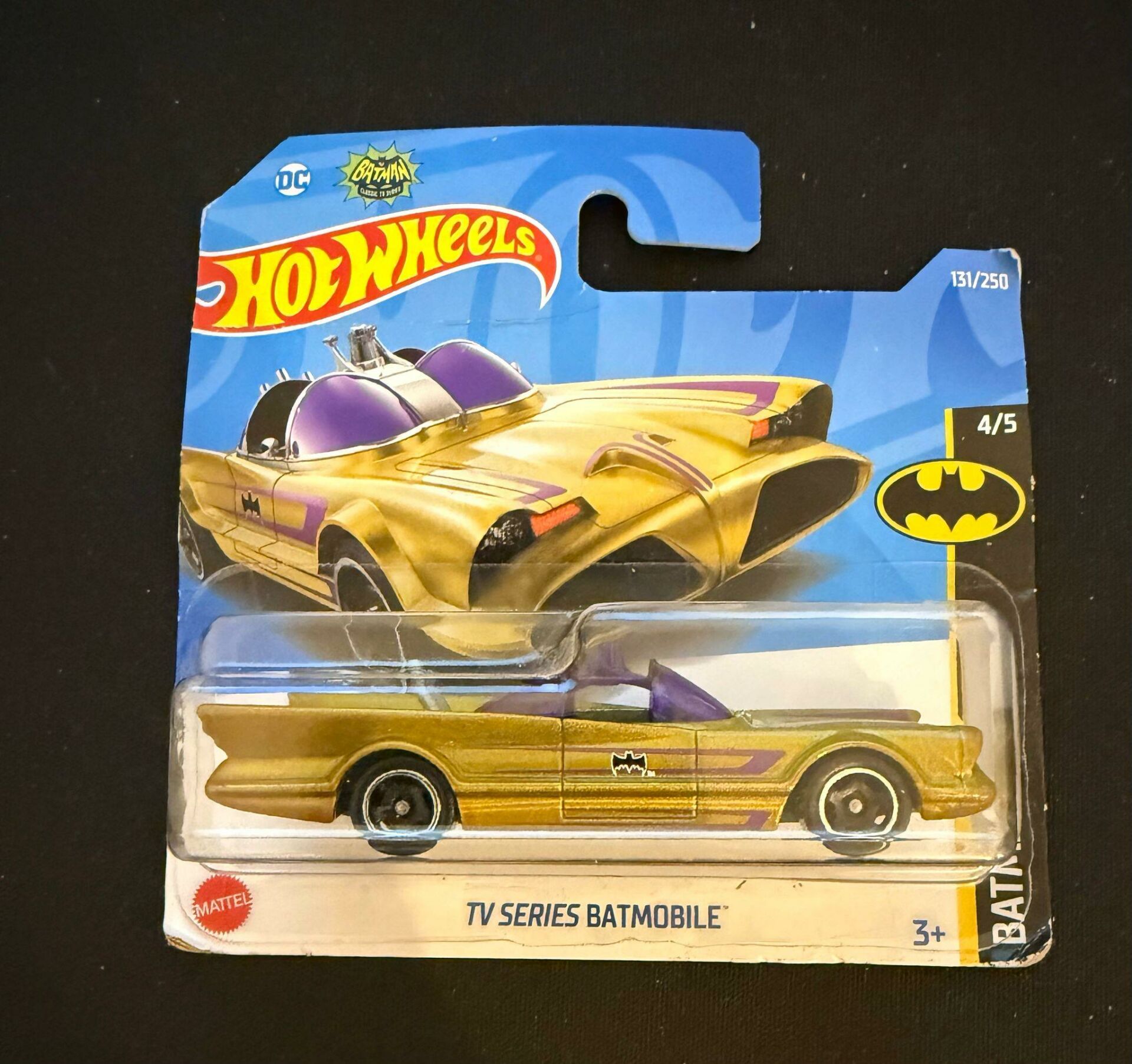 Hot Wheels Tekli Arabalar TV Series Batmobile HCW61