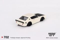 Mini GT Nissan Skyline Kenmeri Liberty Walk White 702