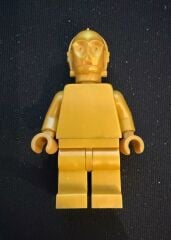 Orjinal Lego Minifigür Star Wars C-3PO Baskısız