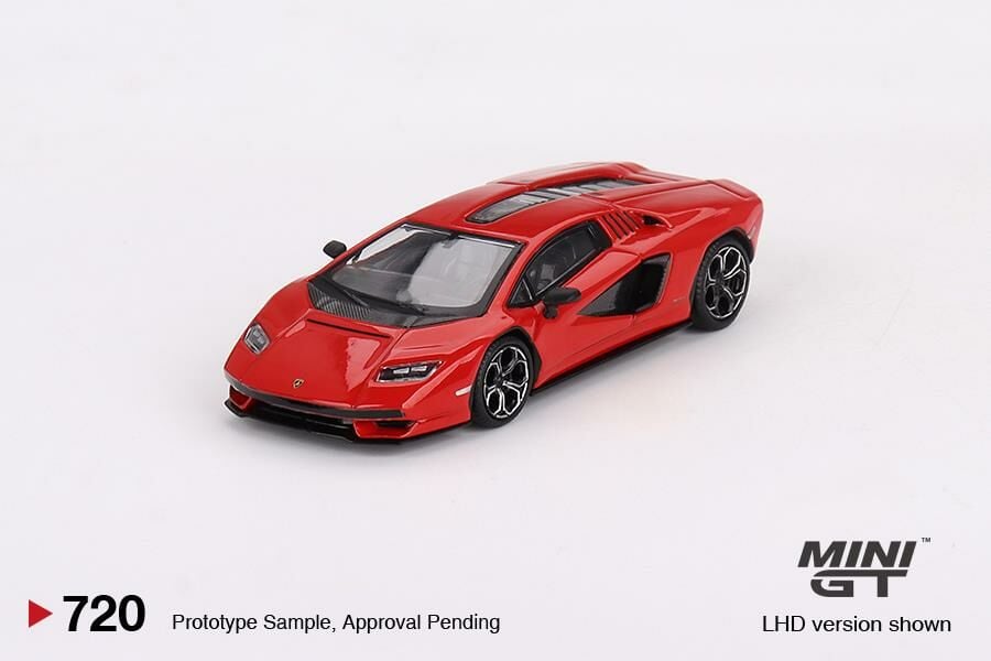Mini GT Lamborghini Countach LPI 800-4 Rosso Mars 720