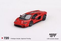 Mini GT Lamborghini Countach LPI 800-4 Rosso Mars 720