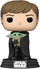 Funko Pop Star Wars Luke Skywalker With Grogu 482